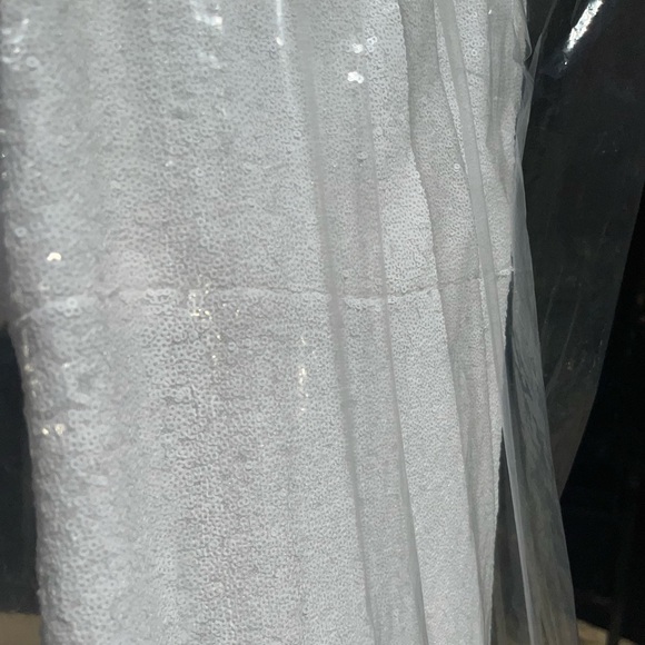 NWT Sequin Slit Gown - Picture 5 of 6